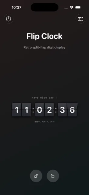 Flip Clock
